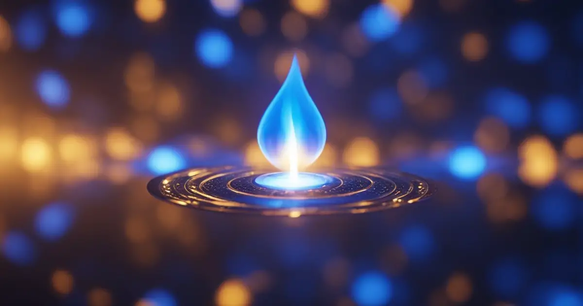 What Does a Blue Flame Mean Spiritually